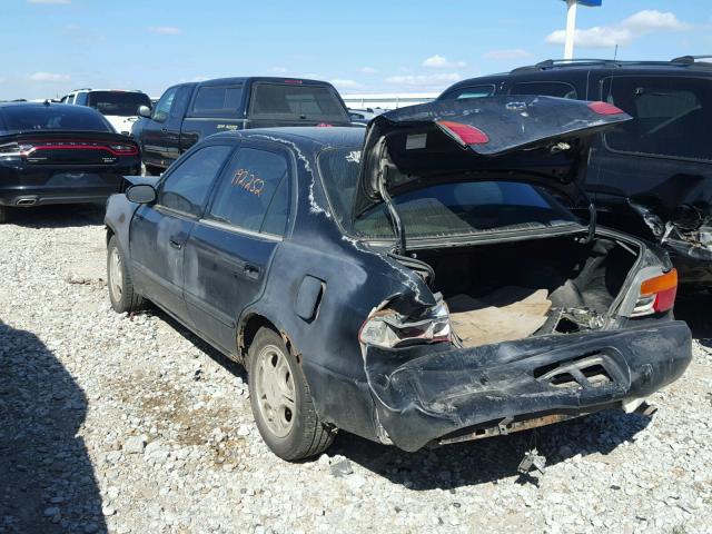 1Y1SK528X1Z403205 - 2001 CHEVROLET GEO PRIZM 黑色 照片 3