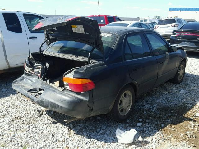 1Y1SK528X1Z403205 - 2001 CHEVROLET GEO PRIZM 黑色 照片 4