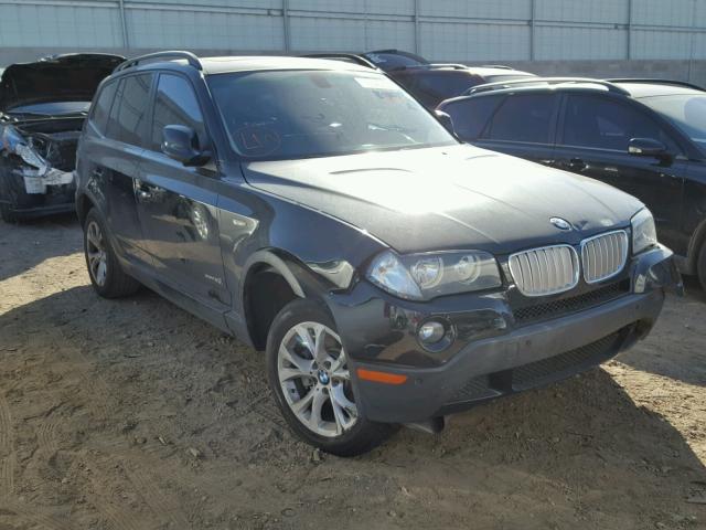 WBXPC9C47AWJ39133 - 2010 BMW X3 XDRIVE3 BLACK photo 1