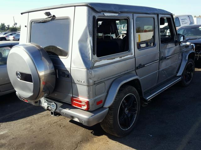 WDCYC7DF4GX244456 - 2016 MERCEDES-BENZ G SILVER photo 4