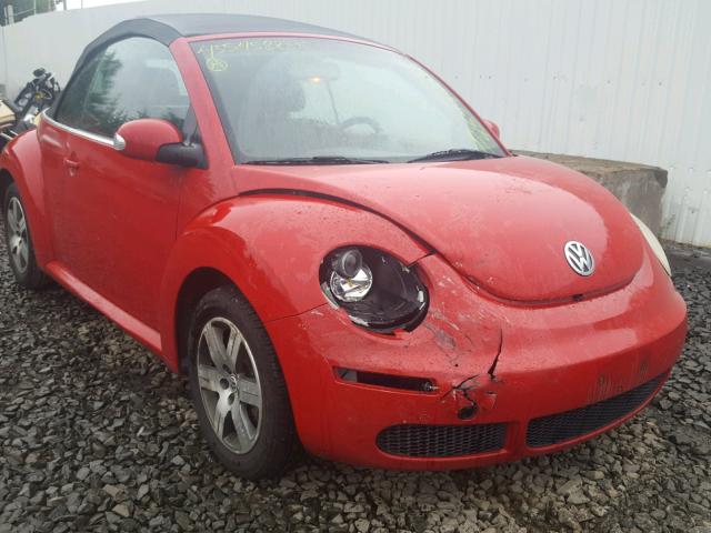 3VWRF31Y06M308798 - 2006 VOLKSWAGEN NEW BEETLE 红色 照片 1