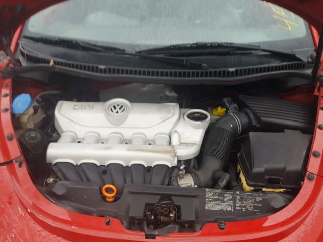 3VWRF31Y06M308798 - 2006 VOLKSWAGEN NEW BEETLE 红色 照片 7