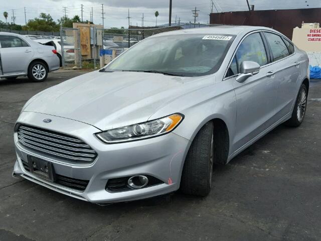 3FA6P0K98FR267936 - 2015 FORD FUSION TIT SILVER photo 2