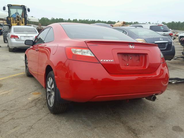 2HGFG129X9H531532 - 2009 HONDA CIVIC EXL RED photo 3