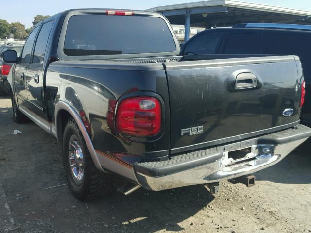 1FTRW07L01KD61353 - 2001 FORD F150 SUPER BLACK photo 3