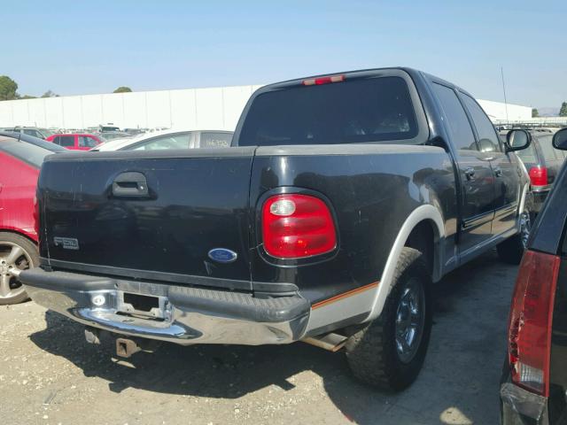 1FTRW07L01KD61353 - 2001 FORD F150 SUPER BLACK photo 4