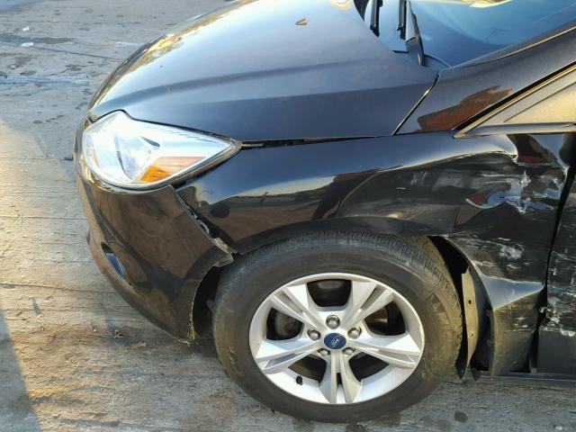 1FADP3K22DL113469 - 2013 FORD FOCUS SE BLACK photo 9