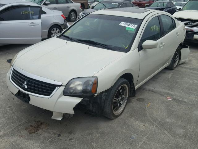 4A3AB36F39E005377 - 2009 MITSUBISHI GALANT ES WHITE photo 2