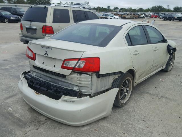 4A3AB36F39E005377 - 2009 MITSUBISHI GALANT ES WHITE photo 4