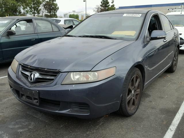 JH4CL96884C016665 - 2004 ACURA TSX CHARCOAL photo 2