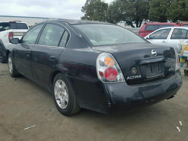 1N4AL11D02C259744 - 2002 NISSAN ALTIMA BLACK photo 3