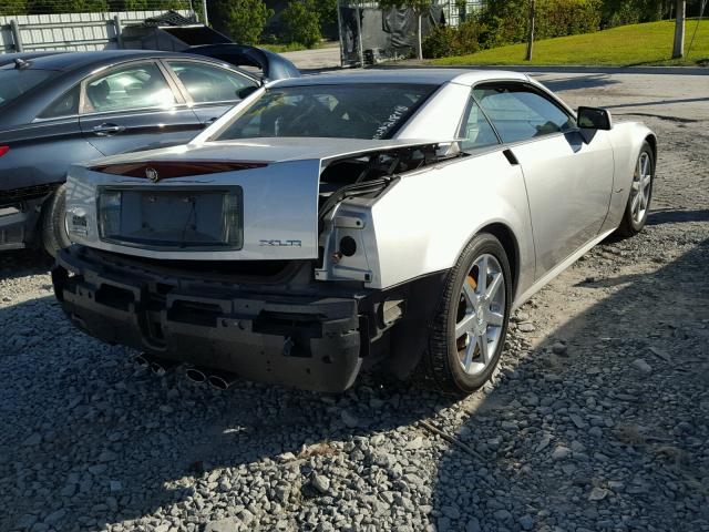 1G6YV34A845602181 - 2004 CADILLAC XLR SILVER photo 4