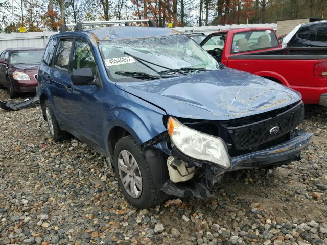 JF2SH61689H750687 - 2009 SUBARU FORESTER 2 BLUE photo 1