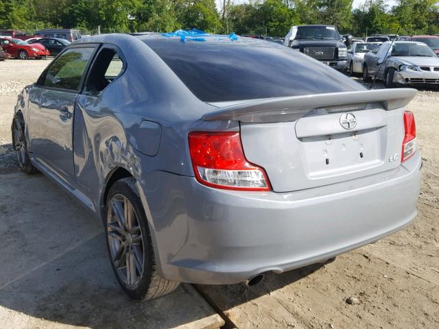 JTKJF5C75B3015435 - 2011 TOYOTA SCION TC 灰色 照片 3