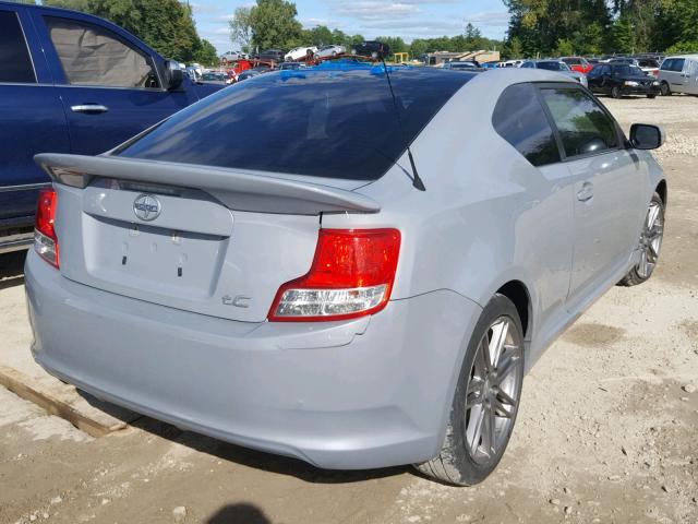 JTKJF5C75B3015435 - 2011 TOYOTA SCION TC 灰色 照片 4