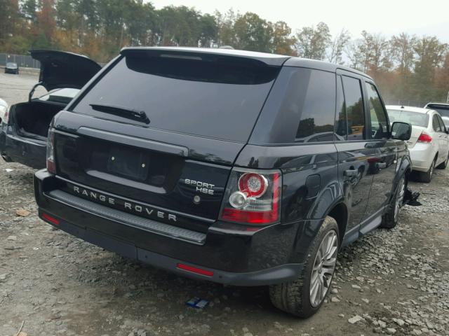 SALSK2D46BA261490 - 2011 LAND ROVER RANGE ROVE BLACK photo 4