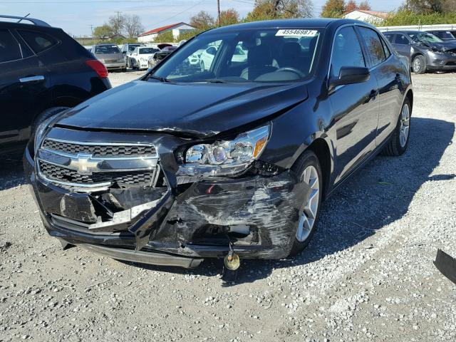 1G11F5RR6DF102688 - 2013 CHEVROLET MALIBU BLACK photo 2