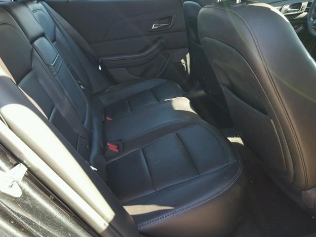 1G11F5RR6DF102688 - 2013 CHEVROLET MALIBU BLACK photo 6