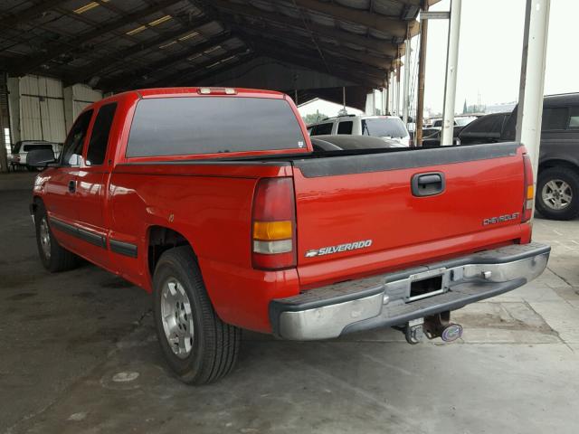 2GCEC19V421125687 - 2002 CHEVROLET SILVERADO RED photo 3