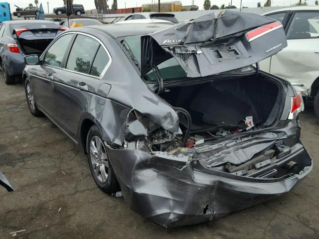 1HGCP2F63CA147140 - 2012 HONDA ACCORD SE CHARCOAL photo 3