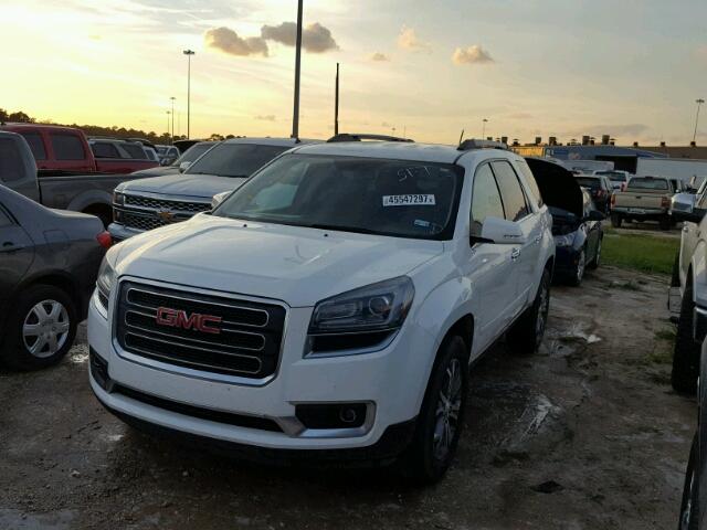 1GKKRRKD3DJ203844 - 2013 GMC ACADIA SLT თეთრი ფოტო 2