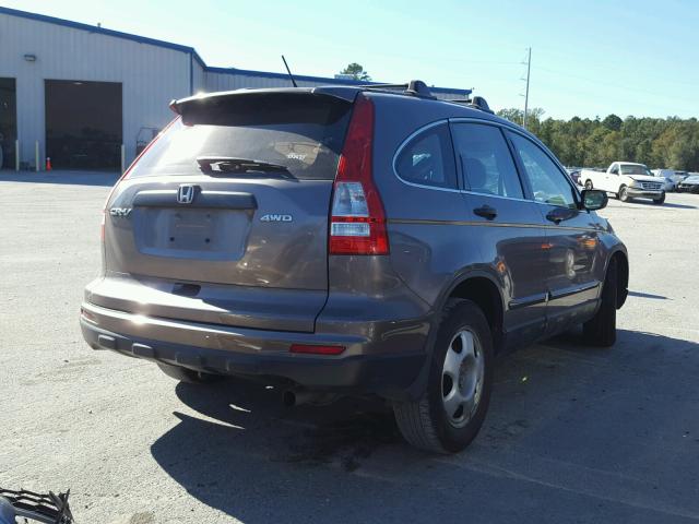 5J6RE4H33BL028854 - 2011 HONDA CR-V BROWN photo 4