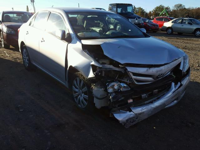 2T1BU4EE2CC817702 - 2012 TOYOTA COROLLA BA GRAY photo 1