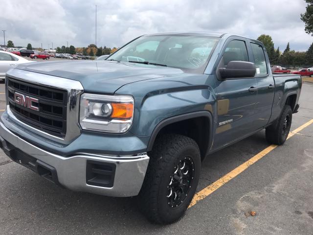 1GTV2TEH2EZ213292 - 2014 GMC SIERRA BLUE photo 2