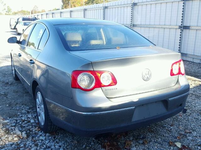 WVWAK73C06P043766 - 2006 VOLKSWAGEN PASSAT 2.0 GRAY photo 3