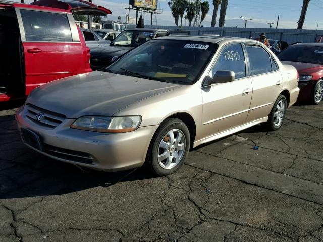 1HGCG66841A024906 - 2001 HONDA ACCORD EX TAN photo 2