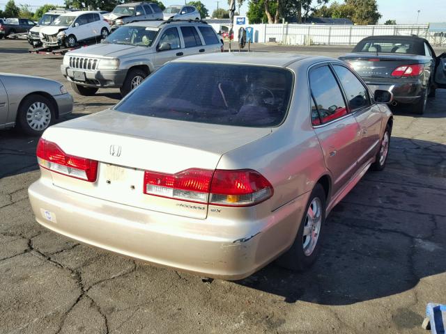 1HGCG66841A024906 - 2001 HONDA ACCORD EX TAN photo 4