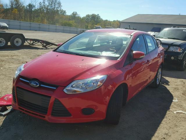 1FADP3F21DL276141 - 2013 FORD FOCUS SE RED photo 2