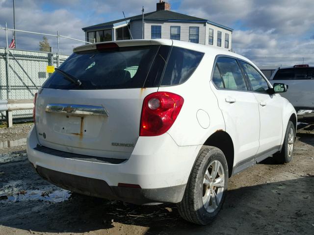 2GNFLCEKXC6245226 - 2012 CHEVROLET EQUINOX WHITE photo 4