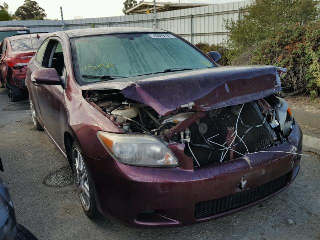 JTKDE177550007375 - 2005 TOYOTA SCION TC PURPLE photo 1