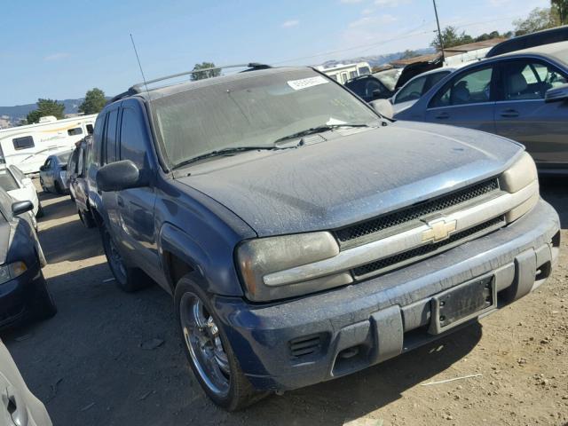 1GNDT13S852234885 - 2005 CHEVROLET TRAILBLAZE BLUE photo 1