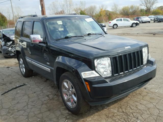 1C4PJMAK3CW163178 - 2012 JEEP LIBERTY SP BLACK photo 1
