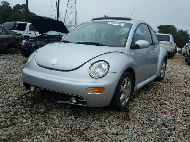 3VWCK21C53M415633 - 2003 VOLKSWAGEN NEW BEETLE Gümüş foto 2