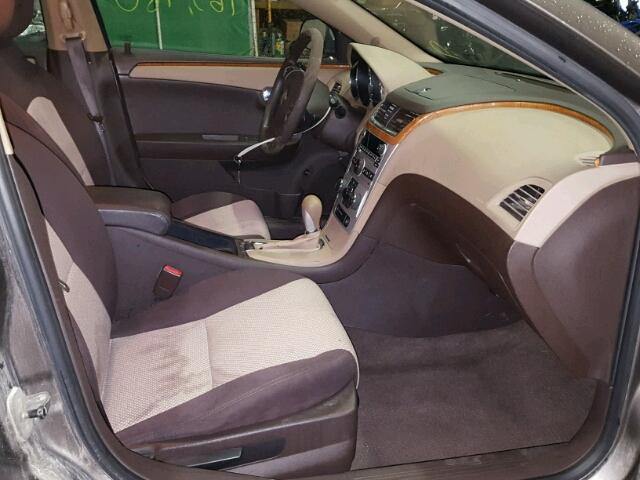 1G1ZC5EB6AF305273 - 2010 CHEVROLET MALIBU 1LT GRAY photo 5