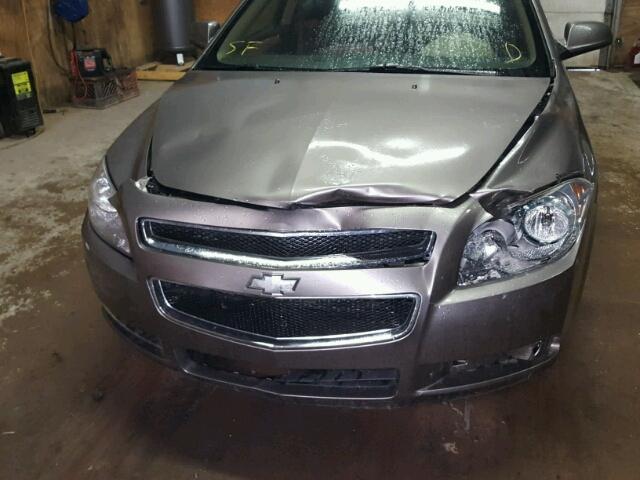 1G1ZC5EB6AF305273 - 2010 CHEVROLET MALIBU 1LT GRAY photo 9