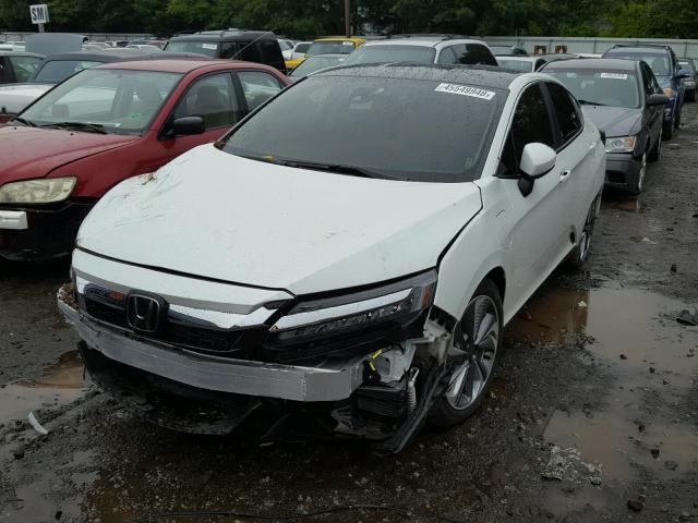 JHMZC5F18JC011919 - 2018 HONDA CLARITY WHITE photo 2