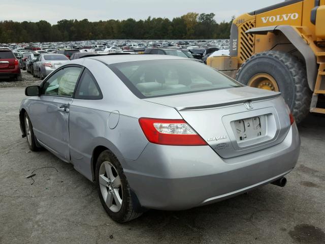 2HGFG12897H534281 - 2007 HONDA CIVIC SILVER photo 3