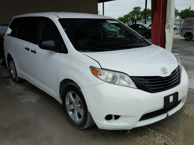 5TDZK3DC2FS536722 - 2015 TOYOTA SIENNA BAS WHITE photo 1