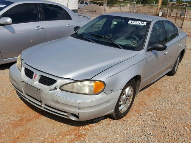 1G2NF52E24C233624 - 2004 PONTIAC GRAND AM S ვერცხლისფერი ფოტო 2