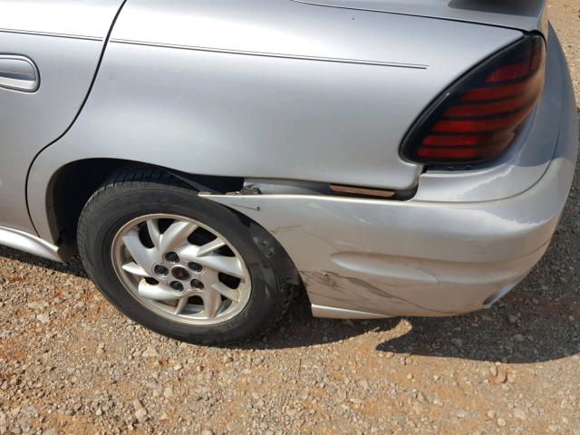 1G2NF52E24C233624 - 2004 PONTIAC GRAND AM S ვერცხლისფერი ფოტო 9