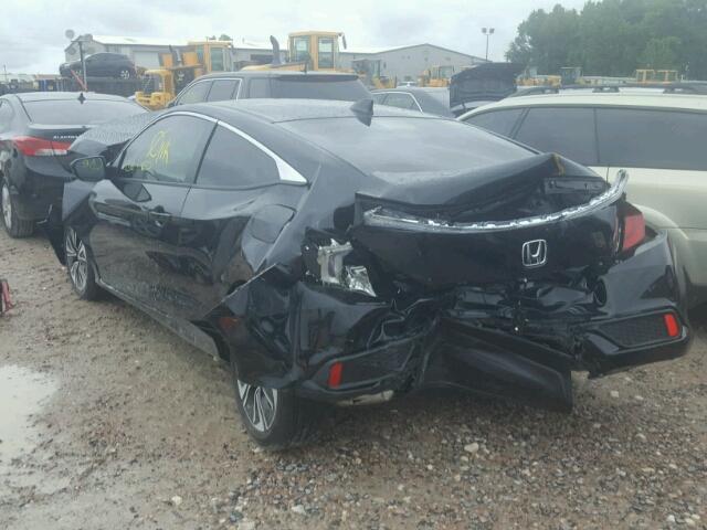 2HGFC3B79JH354935 - 2018 HONDA CIVIC EXL 黑色 照片 3