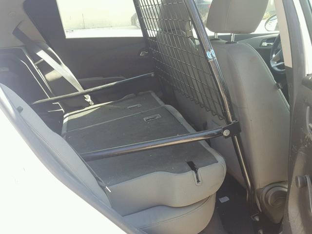 1G1JA6SH4E4207023 - 2014 CHEVROLET SONIC LS WHITE photo 6