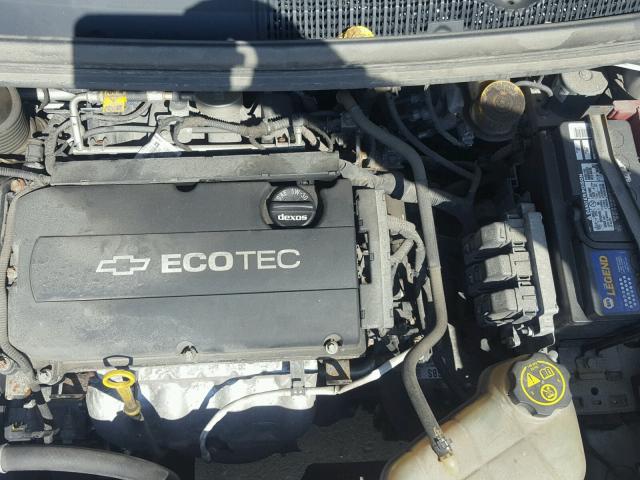 1G1JA6SH4E4207023 - 2014 CHEVROLET SONIC LS WHITE photo 7