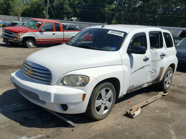 3GNCA13DX8S656779 - 2008 CHEVROLET HHR LS WHITE photo 2