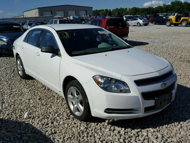 1G1ZG57B99F233837 - 2009 CHEVROLET MALIBU LS თეთრი ფოტო 1