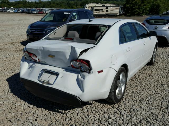 1G1ZG57B99F233837 - 2009 CHEVROLET MALIBU LS თეთრი ფოტო 4